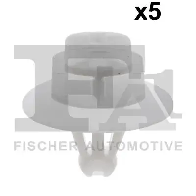 Кліпса кріплення (к-кт 5шт) Renault Kangoo 97-/Megane 02- FA1 75-40010.5 (фото 1)