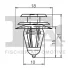 Кліпса кріплення (к-кт 5шт) Toyota Camry 86-/Hilux 97-/Land Cruiser 84- FA1 77-40014.5 (фото 2)