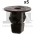 Кліпса кріплення підкрильника (к-кт 5шт) Toyota Rav 4 97-18 Fischer Automotive One (FA1) 77-60004.5 (фото 1)