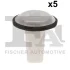 Кліпса кріплення (к-кт 5шт) Hyundai i10 13-/i20 14-/Kia Rio III 11- FA1 79-60002.5 (фото 1)