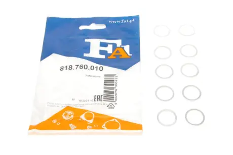 Шайба болта зливу оливи BMW (16x20x1.5) (к-кт 10 шт) Fischer Automotive One (FA1) 818.760.010