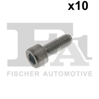 Болт з шестигранною головкою з чорного металу Fischer Automotive One (FA1) 982-I06-016.10