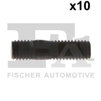 Шпилька колектора випускного (к-кт 10шт) VW Caddy/LT (M8x1.25x10/M8x1.25x20) Fischer Automotive One (FA1) 985-939-8821.10