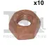 Гайка до М12 включно (з чорного металу) Fischer Automotive One (FA1) 988-1002.10 (фото 1)