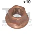 Гайка до М12 включно (з чорного металу) Fischer Automotive One (FA1) 988-1092.10 (фото 1)