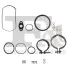FISCHER BMW Комплект прокладок турбокомпрессора 5 (F10) M 550 d xDrive, 5 (F10) M 550 d xDrive, 7 (F01, F02, F03, F04) 750 d xDrive, X5 (E70) M 50 d, X5 (F15, F85) M 50 d, X6 (E71, E72) M 50 d, X6 (F16, F86) M 50 d Fischer Automotive One (FA1) KT100600 (фото 1)