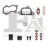FISCHER FORD К-т прокладок турбіни SIERRA 1.8 TD 88- Fischer Automotive One (FA1) KT130460 (фото 1)