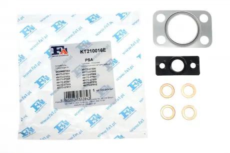 Комплект прокладок турбіни Citroen Berlingo/Peugeot Partner 1.6HDI 08- Fischer Automotive One (FA1) KT210016E