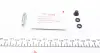 Ремкомплект супорта (переднього) MB E-class (W124) 93-98 (d=40/44mm) (Lucas) (+4 поршня) FRENKIT 240915 (фото 13)