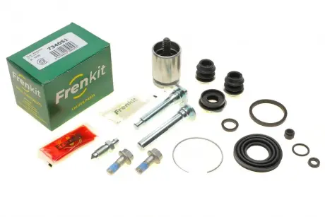 Ремкомплект супорта (заднього) Honda Accord VI 98-03 (d=34mm) (+поршень/направляюча)(Akebono) FRENKIT 734051