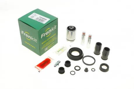 Ремкомплект супорта (заднього) Honda Civic IX 12- (d=34mm) (+ поршень/направляюча) (Ate) SuperKit Frenkit 734059