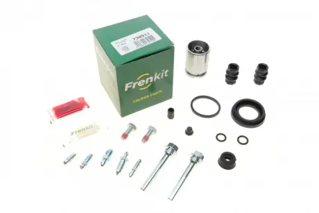Ремкомплект супорта (заднього) VW Caddy 03- (d=38mm) (+поршень/направляюча) (Lucas) FRENKIT 738911