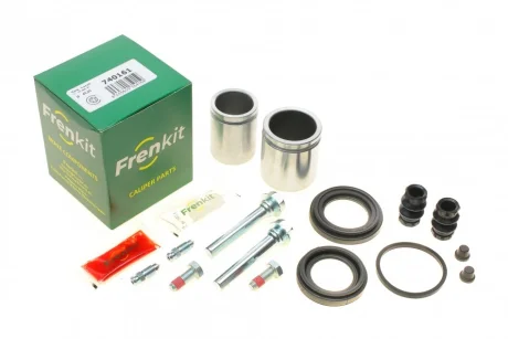 Ремкомплект супорта (переднього) Fiat Ducato 94-02 (d=40/48) (+2 поршня/направляюча) (Lucas) Frenkit 740161