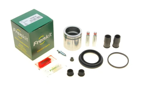 Ремкомплект супорта (переднього) Audi A1//VW Polo 1.0/1.6 TSI 17- (d=57mm) (Mando) (+поршень/направляюча) SuperKit Frenkit 757814