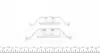 Планка супорта (заднього) прижимна (к-кт) Land Rover Range Rover 02-12 (Ate) FRENKIT 901201 (фото 3)