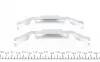 Планка супорта (переднього) прижимна (к-кт) BMW X5 (E53) 00- (Ate) FRENKIT 901222 (фото 2)