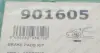 Планка супорта (переднього) прижимна (к-кт) Mazda 6 02-08 (Akebono) FRENKIT 901605 (фото 4)