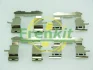 Планка супорта (переднього) прижимна (к-кт) Toyota Corolla/IQ/Prius/Yaris 99-15 (Advi/Akebono) FRENKIT 901631 (фото 1)