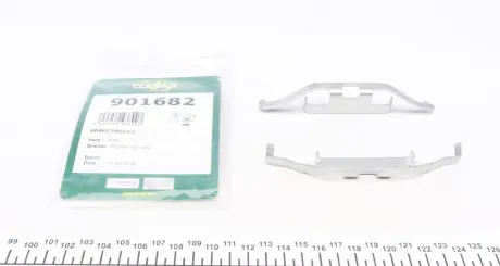 Планка супорта (заднього) прижимна (к-кт) VW T5 03-09 (Ate) FRENKIT 901682