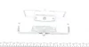 Планка супорта (переднього) прижимна (к-кт) BMW 5 (F10/F11) 2.8-3.5 i/d 10-16 (Ate) FRENKIT 901882 (фото 2)