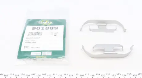 Планка супорта (заднього) прижимна (к-кт) BMW 3 (F30/F80) 3.5 i/d 11- (Ate) FRENKIT 901889