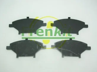 Комплект протискрипних пластин (передніх) Nissan Primera 02-08 (TRW) Frenkit 940012