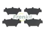 Комплект протискрипних пластин (передніх) Ford Fiesta 08- Frenkit 940015 (фото 1)