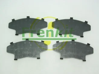 Комплект протискрипних пластин (передніх) Hyundai Accent I/II 94-05/Getz 02-10/Elantra 90-00/Pony 85-95 (Mando) Frenkit 940036