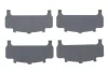 Комплект протискрипних пластин (передніх) Mitsubishi Outlander 03-/Lancer 94-/Galant/Pajero 88-03 (Akebono) Frenkit 940046 (фото 1)