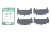 Комплект протискрипних пластин (передніх) Mitsubishi Outlander 03-/Lancer 94-/Galant/Pajero 88-03 (Akebono) Frenkit 940046 (фото 2)