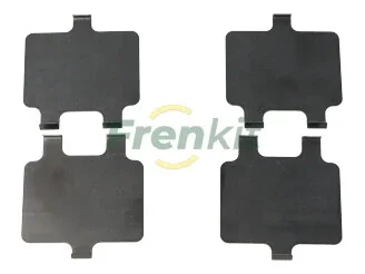 Комплект протискрипних пластин (задніх) MB C-class (W202/W203)/E-class (W210) 93-07 (Ate) Frenkit 940076