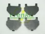 Комплект протискрипних пластин (задніх) Toyota Corolla 01-08/Camry 82-86/Yaris/Celica 99-05 (Akebono) Frenkit 940081 (фото 1)