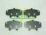 Комплект протискрипних пластин (передніх) Kia Rio 00-05/Mazda 626 IV/MX-6 92-99 (Mando/Sumitomo) Frenkit 940097 (фото 1)