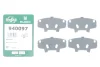 Комплект протискрипних пластин (передніх) Kia Rio 00-05/Mazda 626 IV/MX-6 92-99 (Mando/Sumitomo) Frenkit 940097 (фото 2)