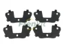 Комплект протискрипних пластин (передніх) Ford Transit Connect/Kuga 08-/Focus/Mazda 3/5/Volvo C30/S40/V50 03-/V40 Frenkit 940111 (фото 1)