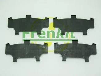 Комплект протискрипних пластин (задніх) Toyota Avensis/ Previa 2.0/2.0D 01-09 (Sumitomo) Frenkit 940115