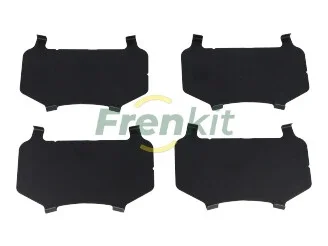 Комплект протискрипних пластин (передніх) VW Touareg 02-18/Land Rover Range Rover 02-13 Frenkit 940116
