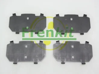 Комплект протискрипних пластин (передніх) Hyundai Santa Fe/Trajet 00-12/Ssangyong Actyon/Kyron 05-/Rexton 02- Frenkit 940118