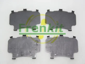 Комплект протискрипних пластин (передніх) Toyota Avensis Verso 2.0/2.0D 01-09 Frenkit 940120