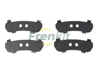 Комплект протискрипних пластин (задніх) VW Caddy III/Golf VI 04-15 (Bosch) Frenkit 940121