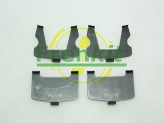 Комплект протискрипних пластин (задніх) Mitsubishi Lancer VIII 08- Frenkit 940123
