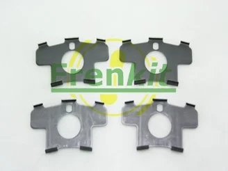 Комплект протискрипних пластин (задніх) Honda Accord IV/V/Civic VI/VII/VIII (Akebono/ATE) Frenkit 940126