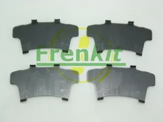 Комплект протискрипних пластин (задніх) Nissan Pathfinder III 05- (Tokico) FRENKIT 940131