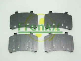 Комплект протискрипних пластин (передніх) Hyundai Accent/Kia Rio 05- Frenkit 940141