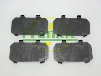 Комплект протискрипних пластин (передніх) Toyota Corolla 01-18/Auris 07-12/Rav4 III 05-/Yaris/Prius+ 12- Frenkit 940150