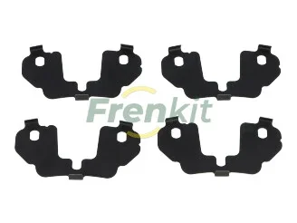 Комплект протискрипних пластин (задніх) BMW 1 (E87/E88) 06- (Ate/Teves) Frenkit 940155