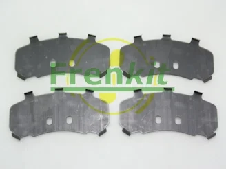 Комплект протискрипних пластин (передніх) Chevrolet Aveo/Daewoo Kalos 02- Frenkit 940156