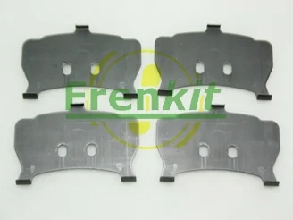 Комплект протискрипних пластин (задніх) Hyundai Santa Fe 06-12 Frenkit 940160