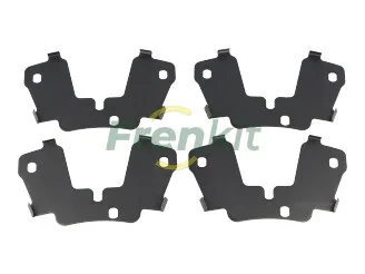 Комплект протискрипних пластин (передніх) VW Golf V/Passat 05-10 Frenkit 940162