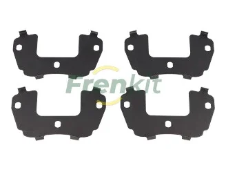 Комплект протискрипних пластин (передніх) VW Sharan/Tiguan 07- Frenkit 940163